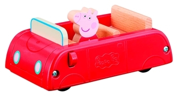 Дерев'яний набір Peppa Pig Машина Пеппи (7208) - Pampik