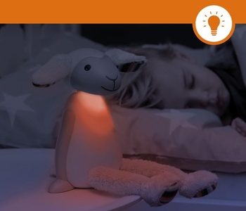 Нічник 2 в 1 Zazu Баранчик Фінн, синій (ZA-FIN2.0-02) - Pampik - 4