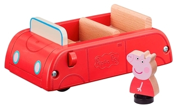 Дерев'яний набір Peppa Pig Машина Пеппи (7208) - Pampik - 2