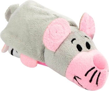 М'яка іграшка ZooPrяtki 2 в 1 Кот і Миша, 12 см (552IT-ZPR) - Pampik