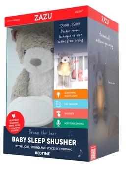 Комфортер для сна Zazu Медвежонок Bruno с успокаивающими мелодиями и записью голоса (ZA-BRUNO-01) - Pampik - 9