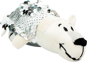 М'яка іграшка ZooPrяtki 2 в 1 Полярний Хаскі і Ведмідь, 12 см (558IT-ZPR) - Pampik - 2