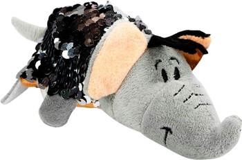 М'яка іграшка ZooPrяtki 2 в 1 Слон і Тигр, 12 см (553IT-ZPR) - Pampik