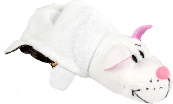 М'яка іграшка ZooPrяtki 2 в 1 Лабрадор і Кот, 12 см (554IT-ZPR) - Pampik