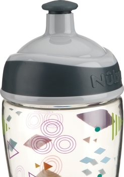 Поїльник Nuby Sport Tritan, 360 мл, сірий (NV0414025gray) - Pampik - 4