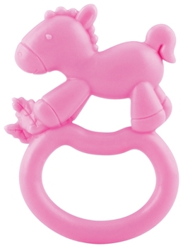 Прорезыватель кольцо Nuby Зоопарк Пони (673pnkhrs) - Pampik