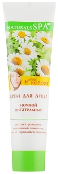 Крем для обличчя Natural Spa Нічний живильний, 100 мл - Pampik