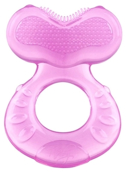 Силіконовий прорізувач Nuby, рожевий (630pnk) - Pampik