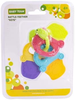 Брязкальце-прорізувач Baby Team Ключі (8472) - Pampik - 3