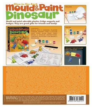 Набір для творчості 4M Динозаври (00-03514) - Pampik - 2