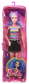 Кукла Barbie Модница с голубыми волосами (GRB61) - Pampik - 4