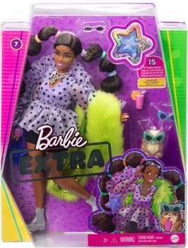 Кукла Barbie Экстра с хвостиками с резинками (GXF10) - Pampik - 5