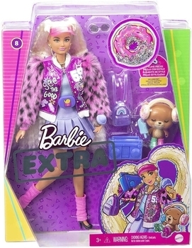 Кукла Barbie Экстра с двумя светлыми хвостиками (GYJ77) - Pampik - 5