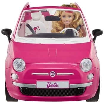 Ігровий набір з лялькою Barbie Фіат рожевий (GXR57) - Pampik - 2