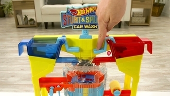 Ігровий набір Hot Wheels Зміни колір Автомийка: Вибух кольорів (GRW37) - Pampik - 5