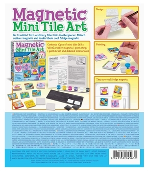 Набір для творчості 4M Розмалюй магніти (00-04563) - Pampik - 2