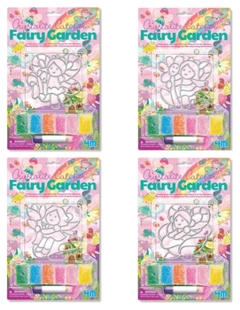 Набір для творчості 4M Казкові кристали Фея з метеликом (00-03614) - Pampik - 2