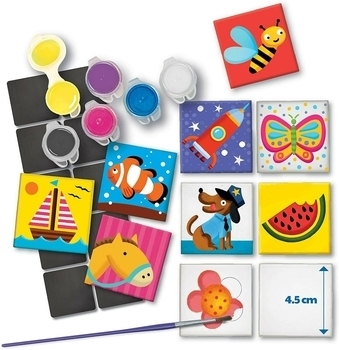 Набір для творчості 4M Розмалюй магніти (00-04563) - Pampik - 5