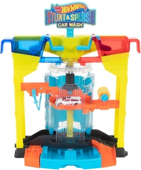 Ігровий набір Hot Wheels Зміни колір Автомийка: Вибух кольорів (GRW37) - Pampik