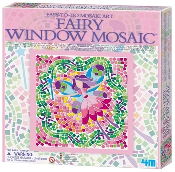 Набор для творчества 4M Мозаика на окно Фея (00-04565) - Pampik