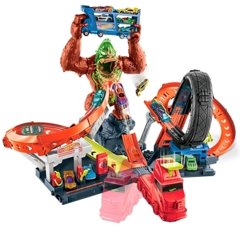 Ігровий набір Hot Wheels Напад токсичної горили (GTT94) - Pampik