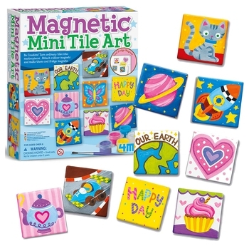 Набір для творчості 4M Розмалюй магніти (00-04563) - Pampik - 3