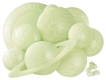 Набор наклеек 4M Светящиеся 3D-наклейки Солнечная система (00-05423) - Pampik - 3