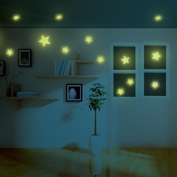 Набор наклеек 4M Светящиеся Мини-звезды (00-05221) - Pampik - 3