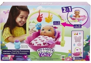 Ігровий набір My Garden Baby Веселе купання і солодкий сон (HBH46) - Pampik - 3
