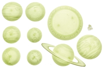 Набор наклеек 4M Светящиеся 3D-наклейки Солнечная система (00-05423) - Pampik - 4