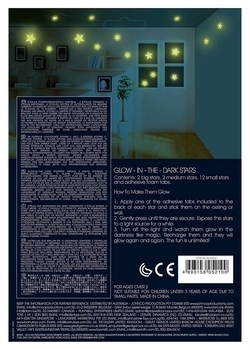 Набір наклейок 4M Сяючі Зірки (00-05210) - Pampik - 2