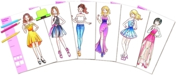 Набір для творчості 4M Студія моди (00-04720) - Pampik - 5