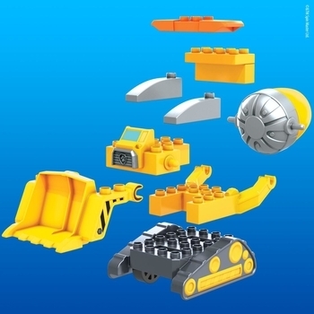 Будівельна вантажівка Кремеза Mega Bloks з м / ф Щенячий патруль (GYW91) - Pampik - 3