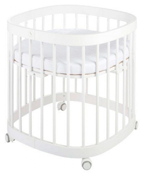 Багатофункціональне ліжечко 7 в 1 Tweeto White, білий - Pampik - 2