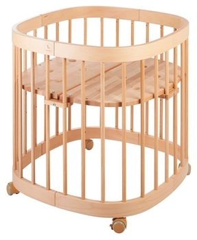 Многофункциональная кроватка 7 в 1 Tweeto Natural, натуральный (Т 02) - Pampik