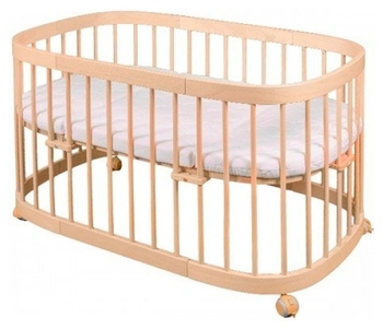 Многофункциональная кроватка 7 в 1 Tweeto Natural, натуральный (Т 02) - Pampik - 2