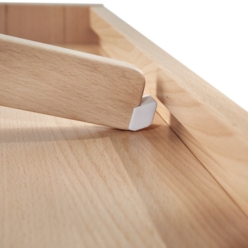 Комод Tweeto Natural, бук - Pampik - 5