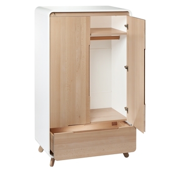 Шафа Tweeto White with Natural, бук з білим - Pampik - 2