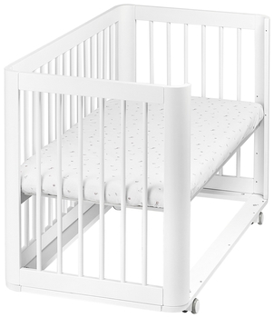 Ліжечко-трансформер Tweeto simple White, білий - Pampik - 2