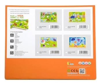 Пазл Viga Toys Парк, 24 элемента (50199) - Pampik - 3