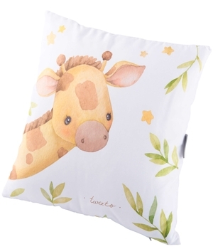 Комплект детской постели Tweeto Safari, 6 предметов, хлопок, 120х70, белый - Pampik - 2