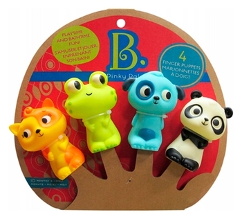 Набір ляльок для пальчикового театру Battat Весела компанія (BX1739Z) - Pampik