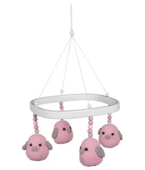Мобіль Tweeto Рожеві пташки (Т 53) - Pampik
