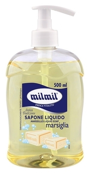 Мило рідке MilMil Давня Марсельська традиція з дозатором, 500 мл - Pampik