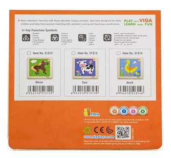 Пазл Viga Toys Утка (51314) - Pampik - 2