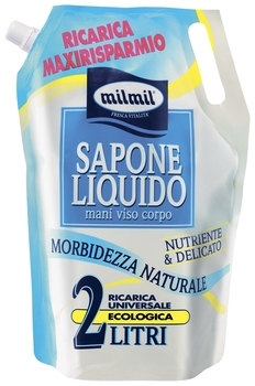 Мило рідке MilMil Природна м'якість змінний блок, 2000 мл - Pampik