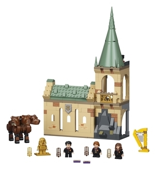 Подарунок. Конструктор LEGO Harry Potter Гоґвортс: зустріч із Флафі (76387) - Pampik - 3