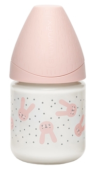 Бутылочка для кормления Suavinex Hygge Уютные истории, 120 мл, розовый (306645) - Pampik