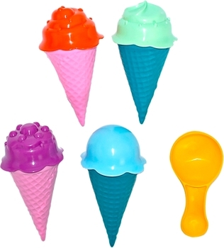 Набір для гри з піском Fancy Baby Морозиво (ICE4) - Pampik - 3