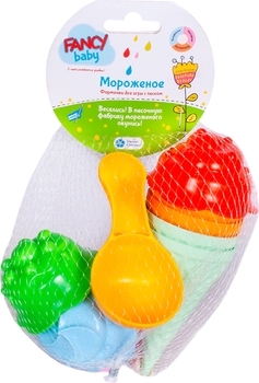 Набір для гри з піском Fancy Baby Морозиво (ICE4) - Pampik